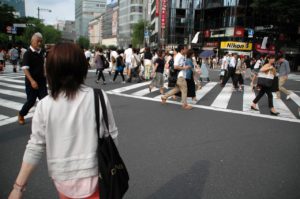 銀座　人捜し